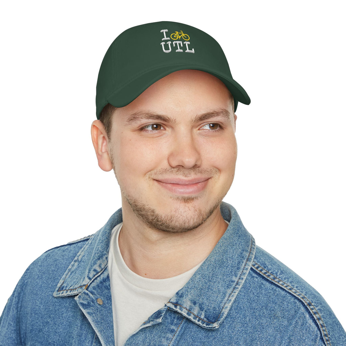 I Bike baseball caps