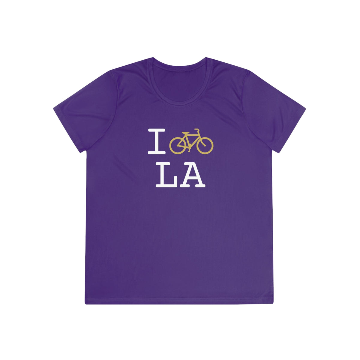 I Bike women's athletic T