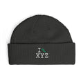 I Run beanie, green logo