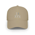 I Hike baseball cap, grey hiker