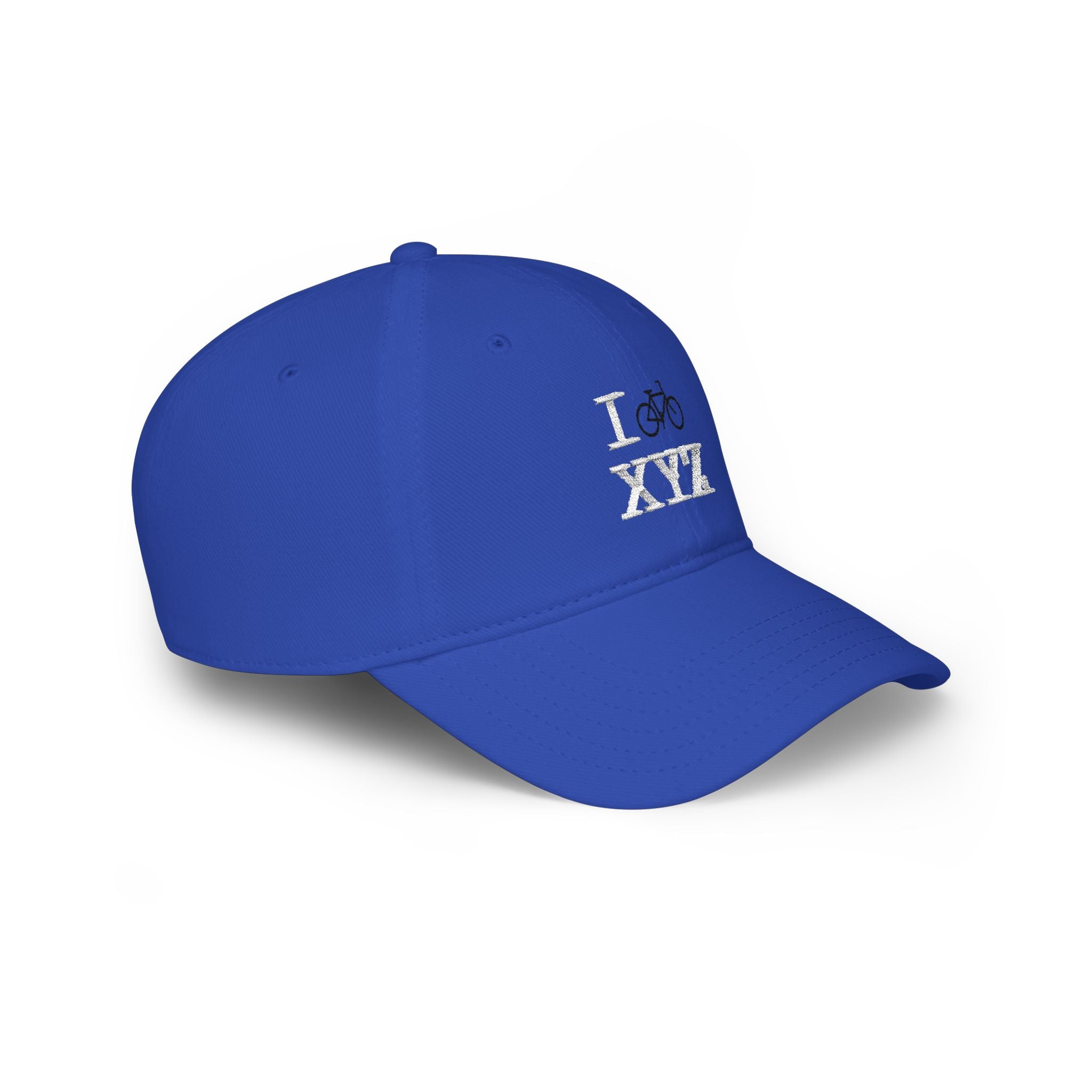 I Bike baseball cap, black bike