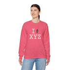 I Hike sweatshirt, dark green hiker