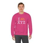 I Bike sweatshirt, yellow bike