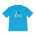 I Run athletic T, navy logo