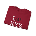 I Bike sweatshirt, black bike