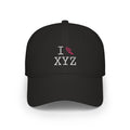 I Run baseball cap, pink logo