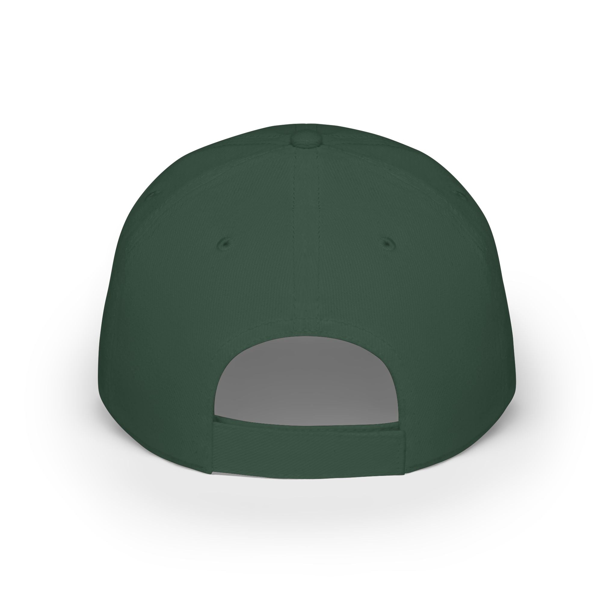 I Hike baseball cap, white hiker