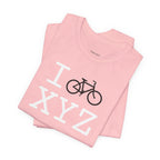 I Bike unisex T, black bike