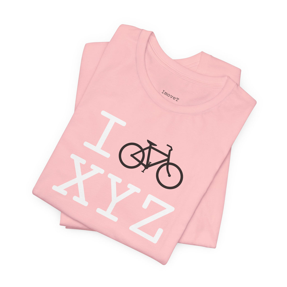 I Bike unisex T, black bike