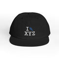 I Run athletic hat, blue logo