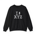 I Hike sweatshirt, white hiker