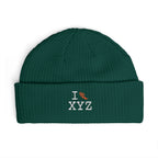 I Run beanie, orange logo