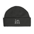 I Bike beanie, white bike