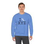 I Run sweatshirt, white logo
