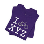 I Bike unisex T, grey bike
