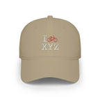 I Bike baseball cap, red bike