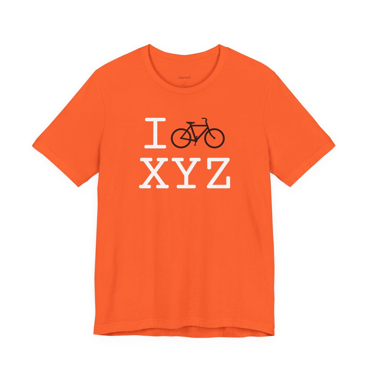 I Bike unisex T, black bike