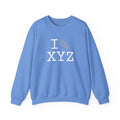 I Run sweatshirt, grey logo