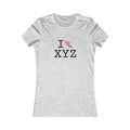 I Run ___ women's T, hot pink logo