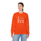 I Bike sweatshirt, grey bike