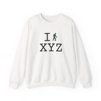 I Hike sweatshirt, dark green hiker