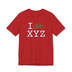 I Bike unisex T, green bike