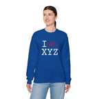 I Bike sweatshirt, red bike