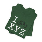 I Bike unisex T, black bike