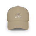 I Hike baseball cap, navy hiker