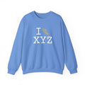 I Run sweatshirt, gold logo