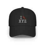 I Run baseball cap, red logo