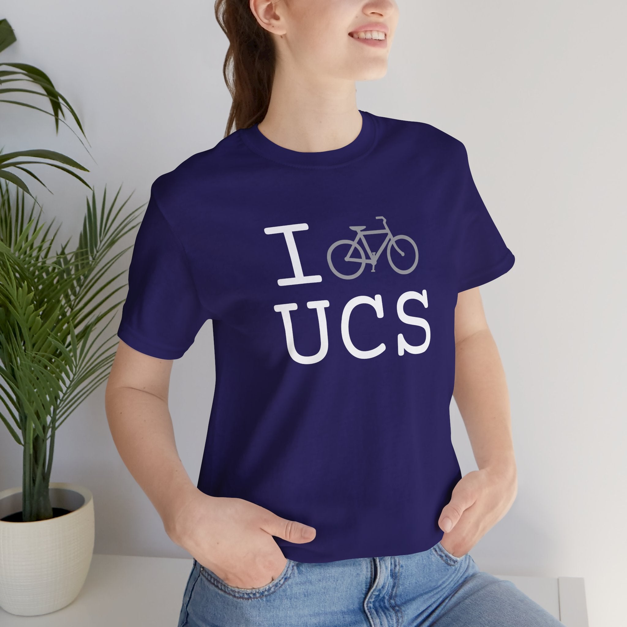 I Bike ___ unisex T, grey bike