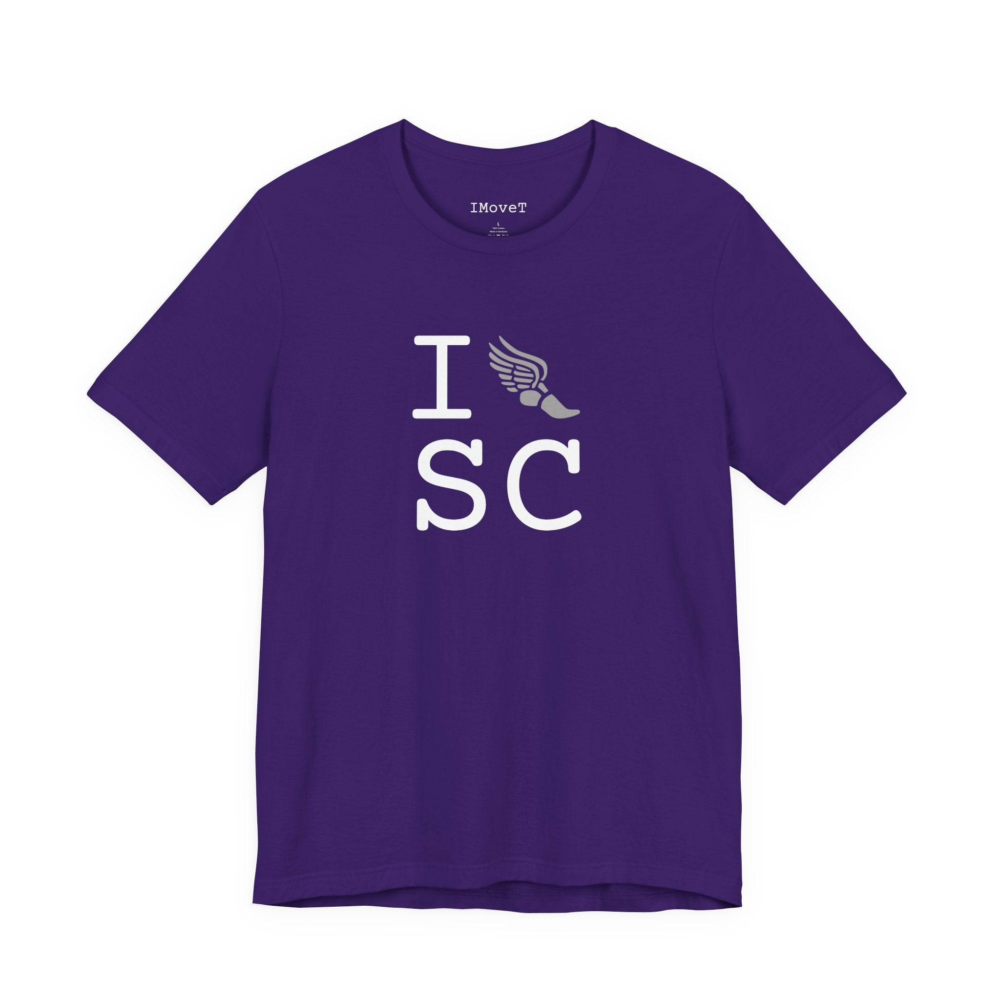 I Run ___ unisex T, grey logo
