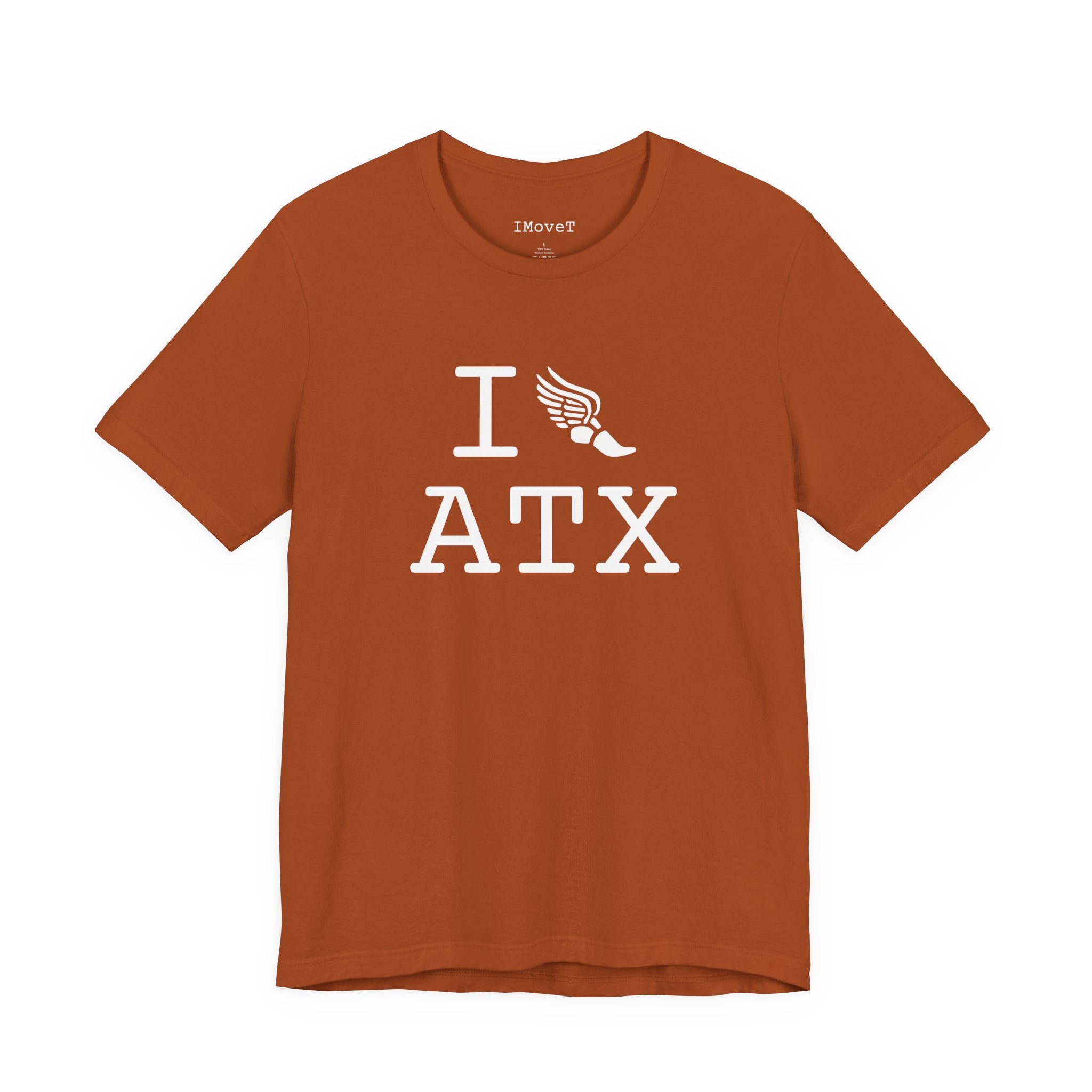 I Run ___ unisex T, white logo
