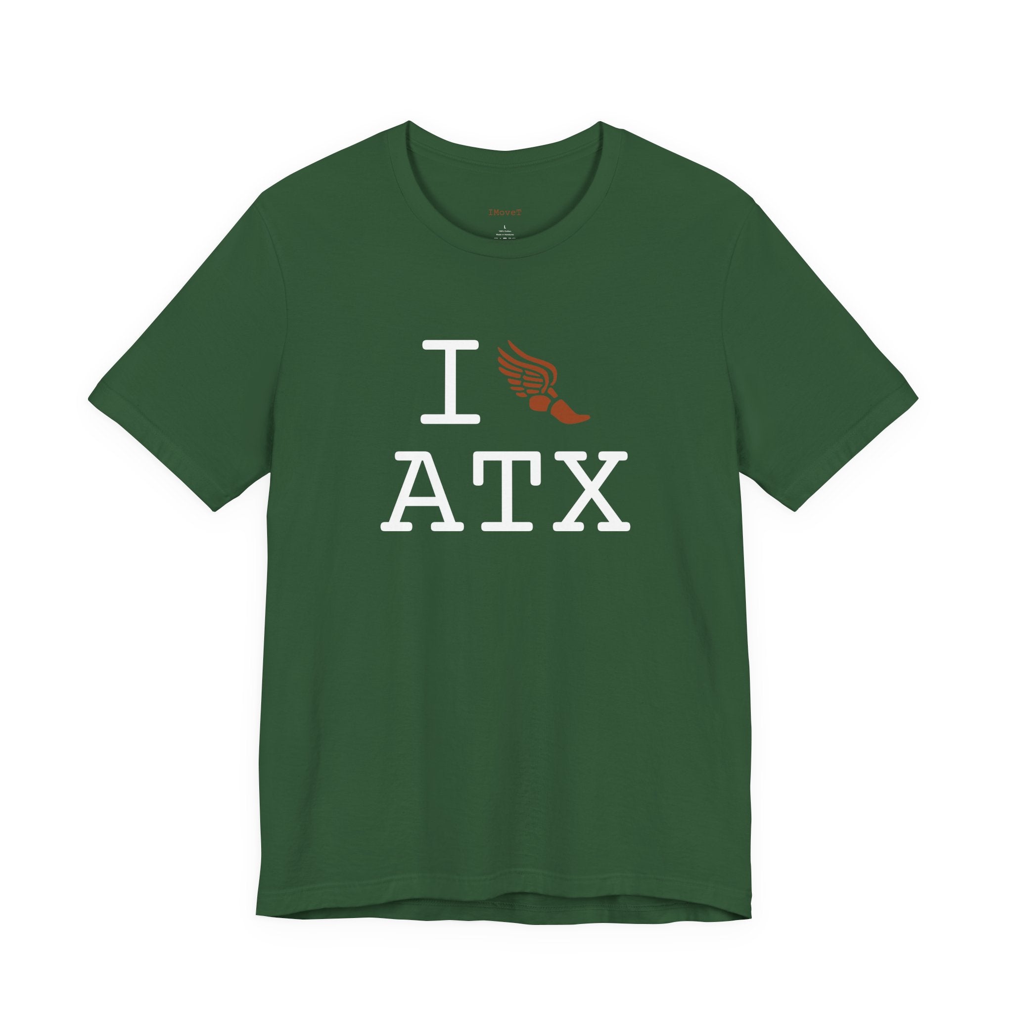 I Run ___ unisex T, autumn logo