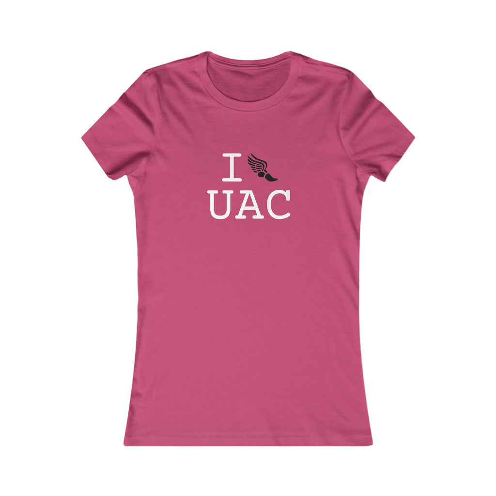 I Run ___ women's T, black logo