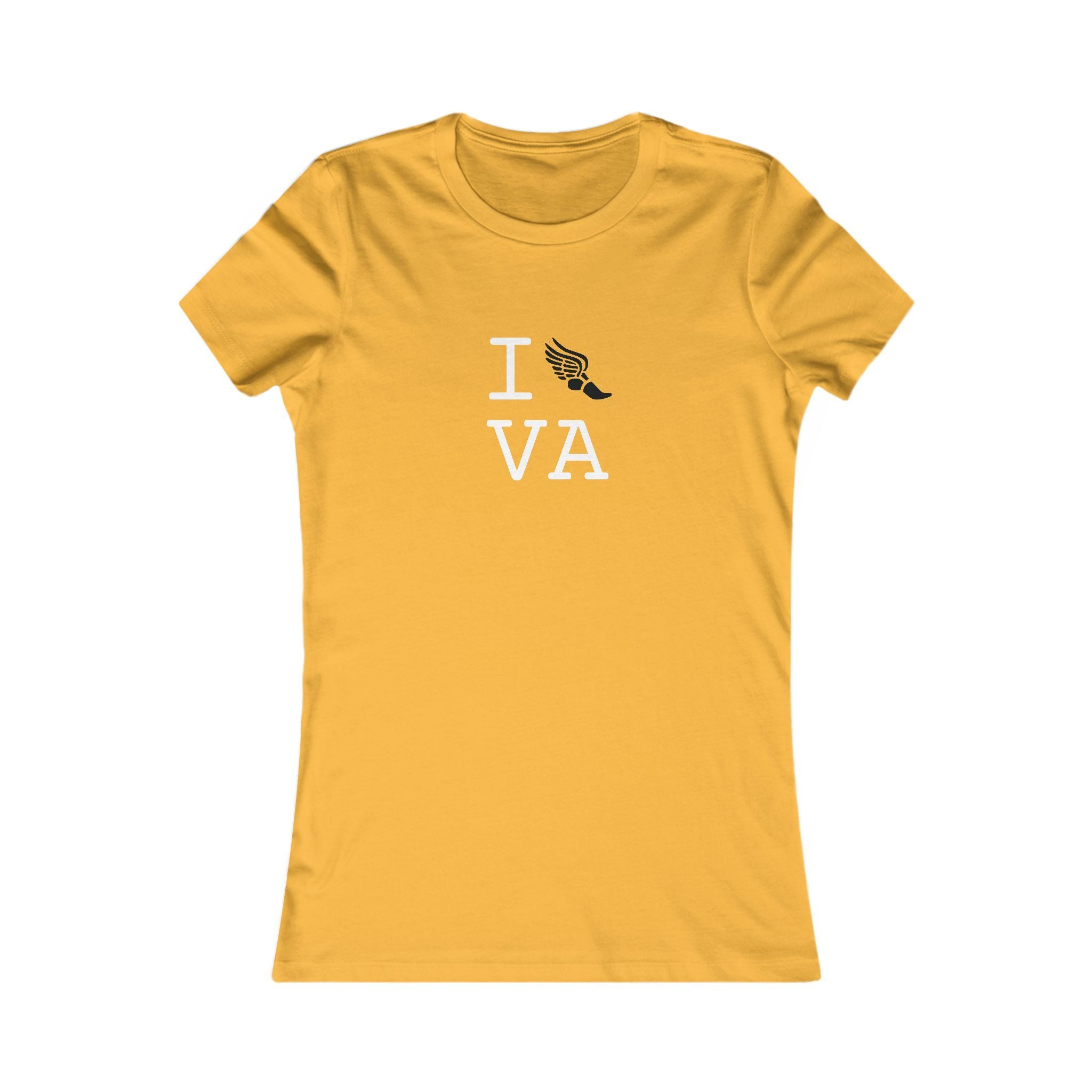 I Run ___ women's T, black logo