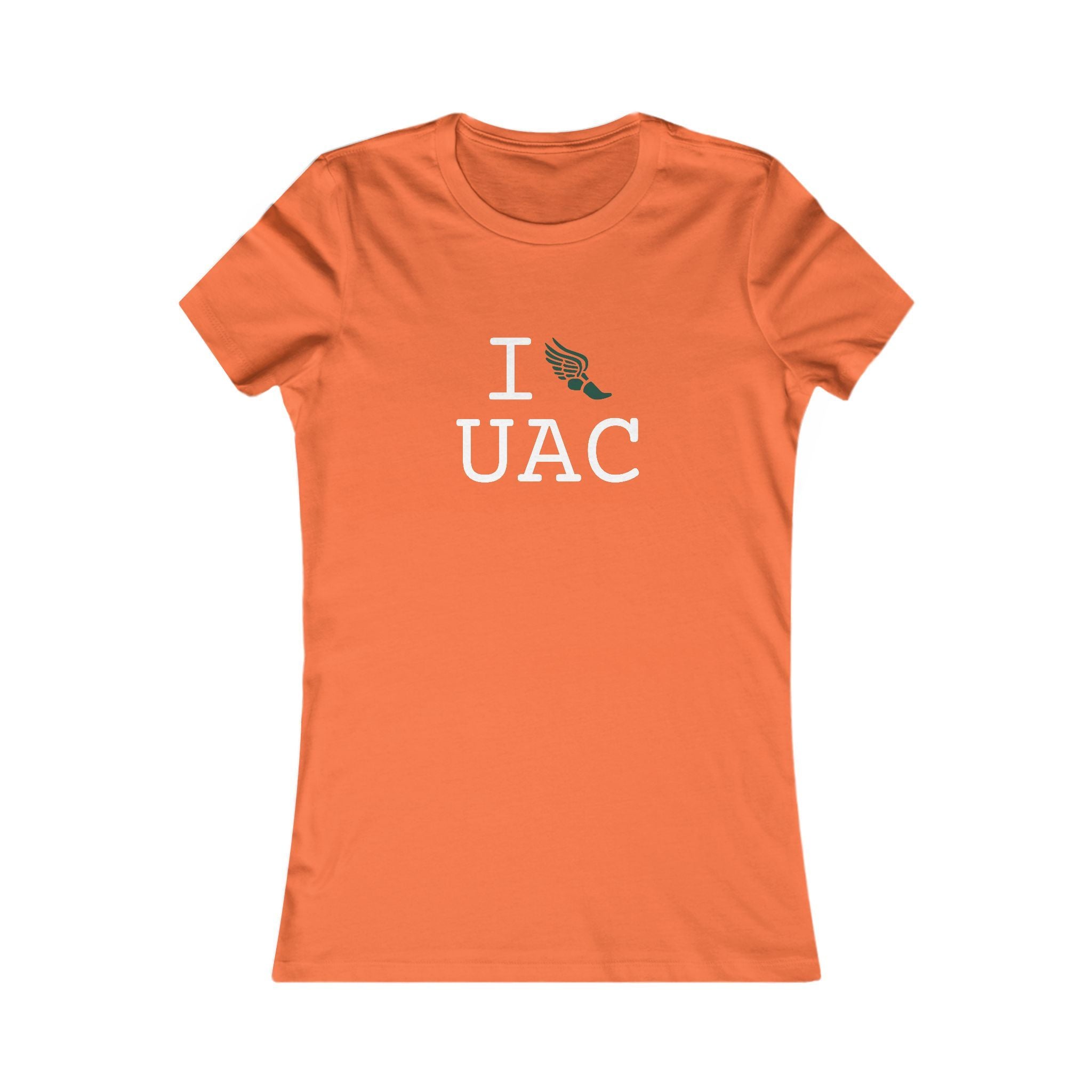 I Run ___ women's T, dark green logo