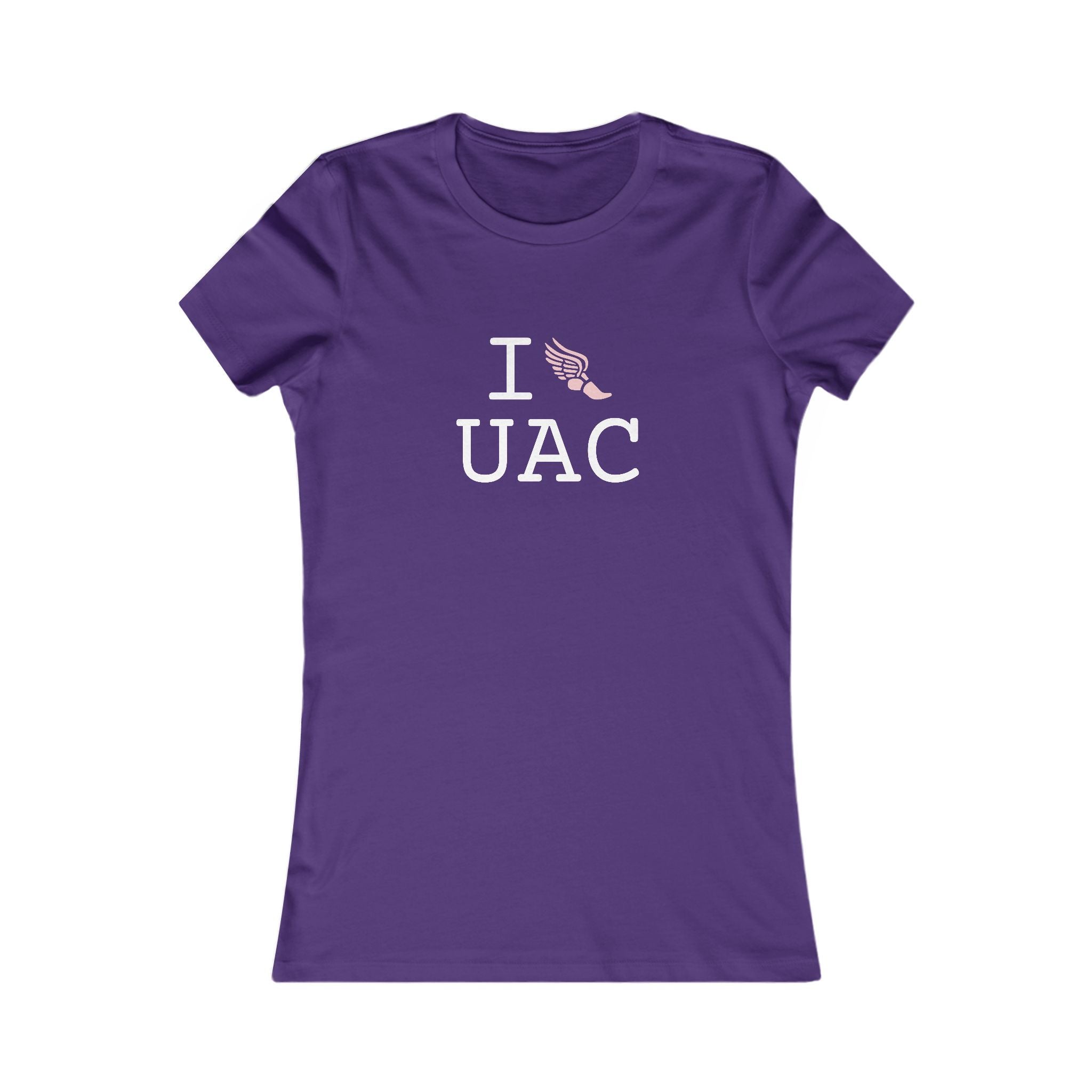 I Run ___ women's T, pink logo