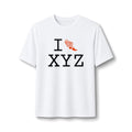 I Run ___ athletic T, orange logo