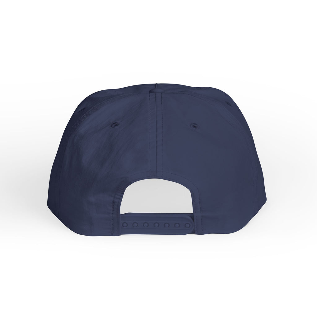 I Hike athletic hat, white hiker