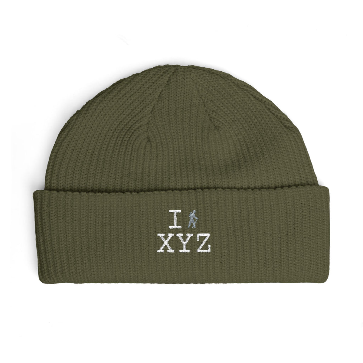 I Hike beanie, grey hiker