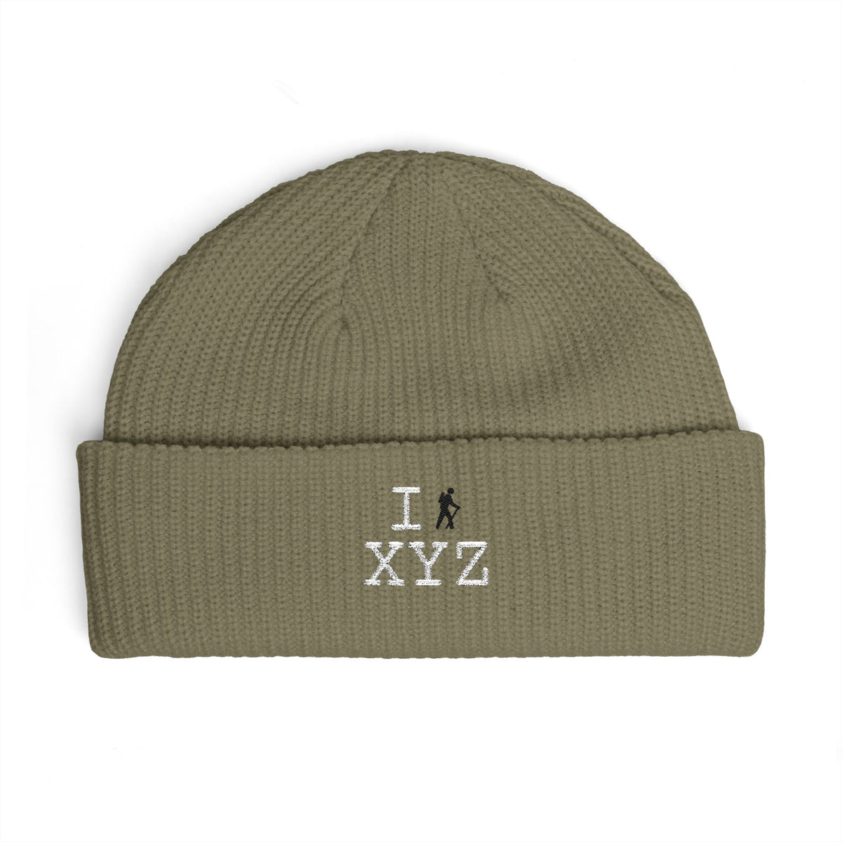I Hike beanie, black hiker