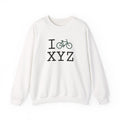 I Bike sweatshirt, dark green bike