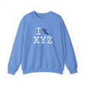 I Run sweatshirt, black logo