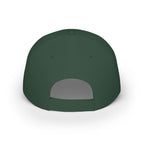 I Hike baseball cap, maroon hiker