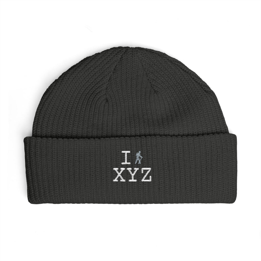 I Hike beanie, grey hiker