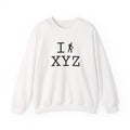 I Hike sweatshirt, black hiker