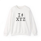 I Hike sweatshirt, black hiker