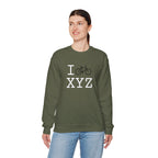 I Bike sweatshirt, black bike